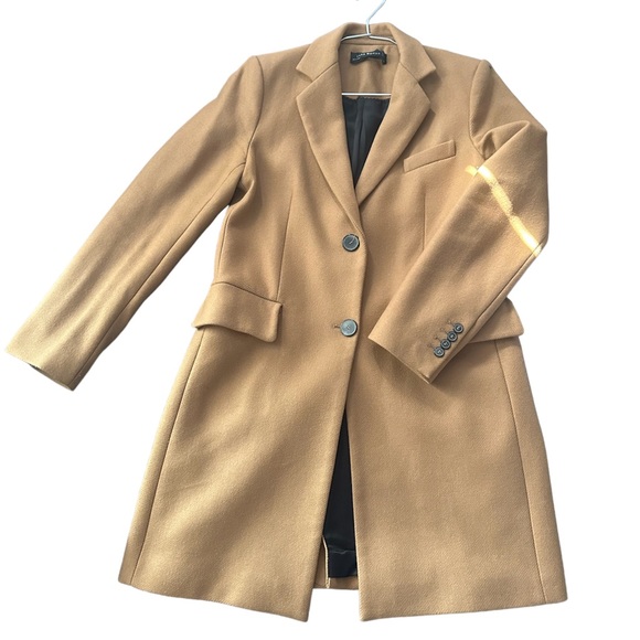 Zara Jackets & Blazers - Zara camel wool jacets